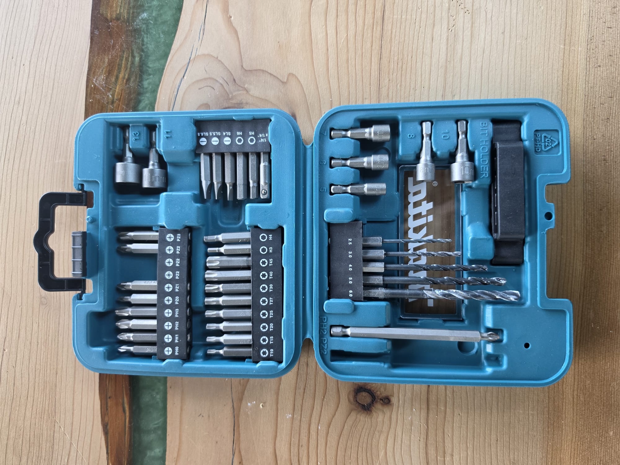 Makita bit-/boren-accessoireset.