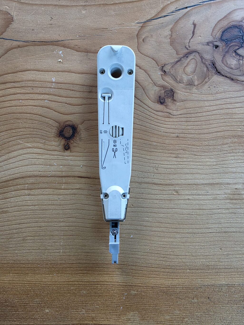 LSA-Plus/Krone inslaggereedschap met knipfunctie.